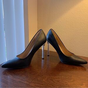 MIX No.6 Danyah-C Black, patent stilettos Black 6 M